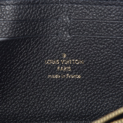 Louis Vuitton Empreinte Clemence Wallet Black 6 of 8