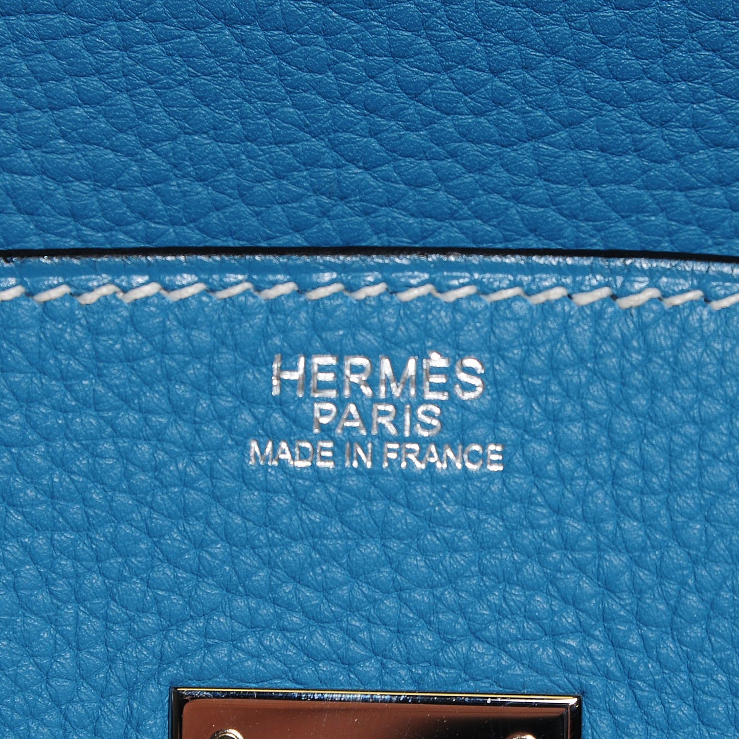 Togo Birkin 30 Blue Jean