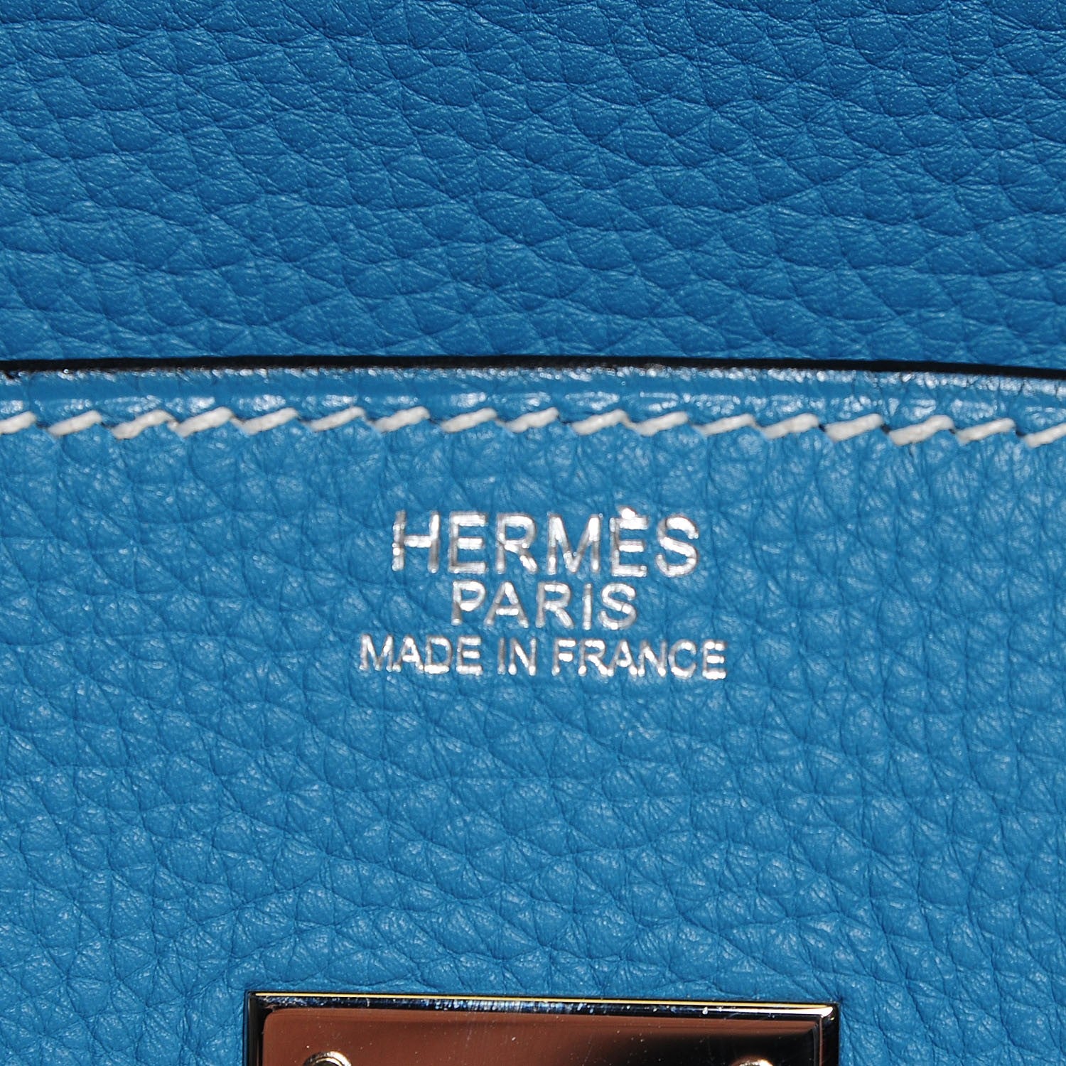 Hermes Togo Birkin 30 Blue Jean 11 of 29