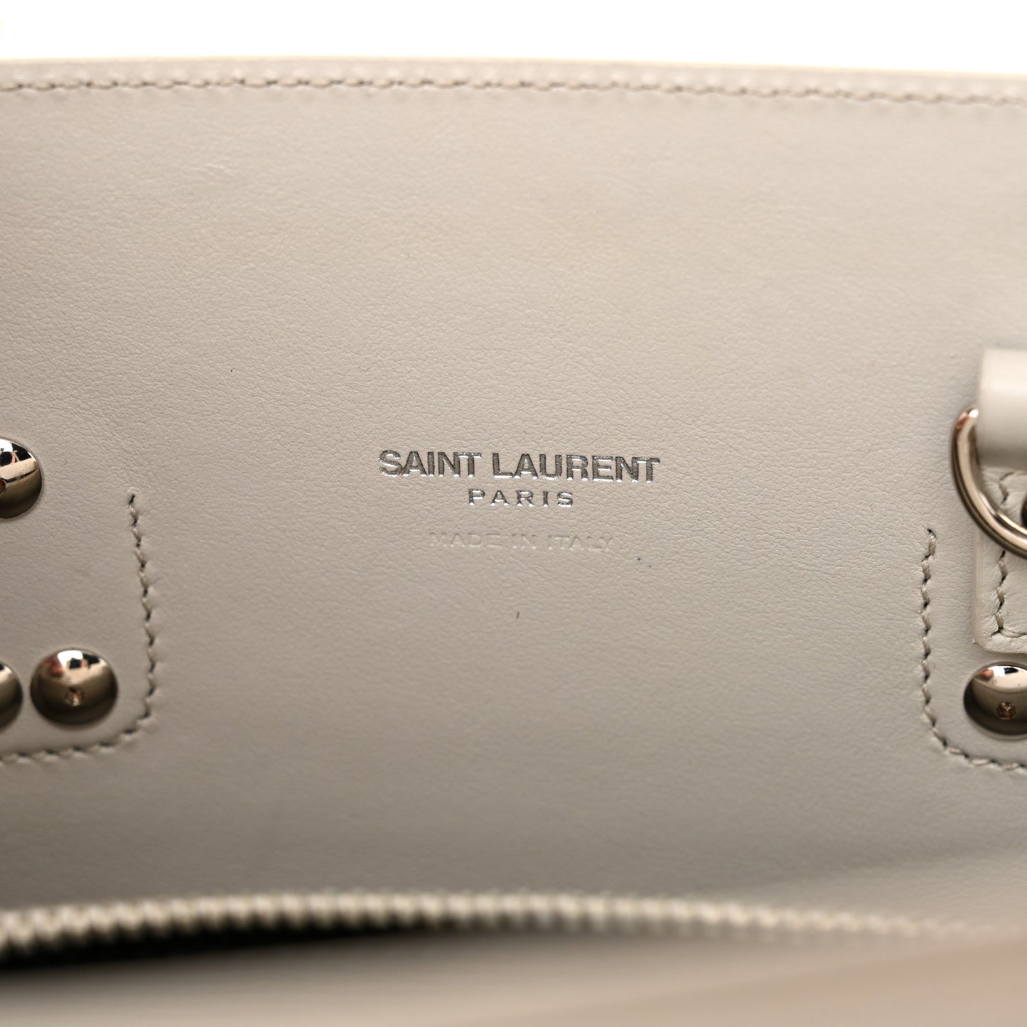 Calfskin Crocodile Embossed Baby Sac De Jour Crema Soft