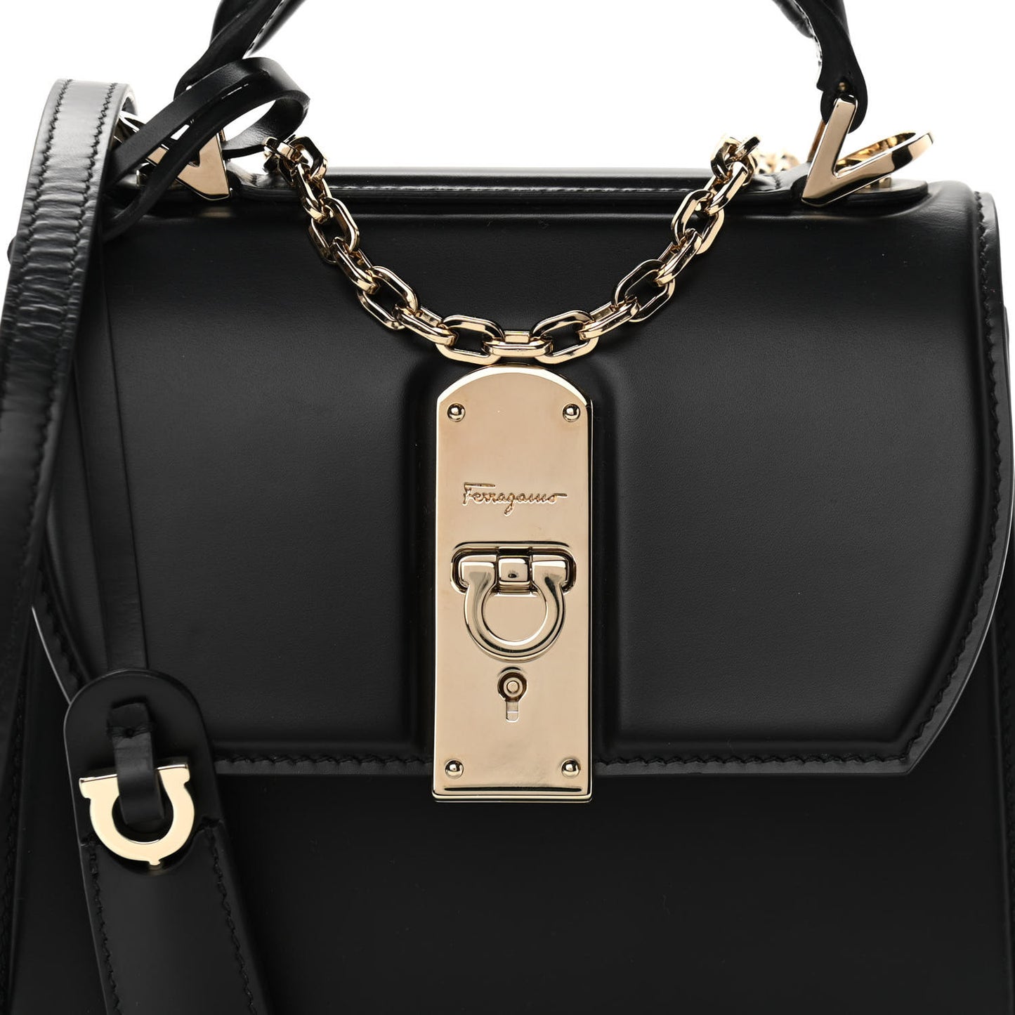 Smooth Calfskin Small Boxyz Black