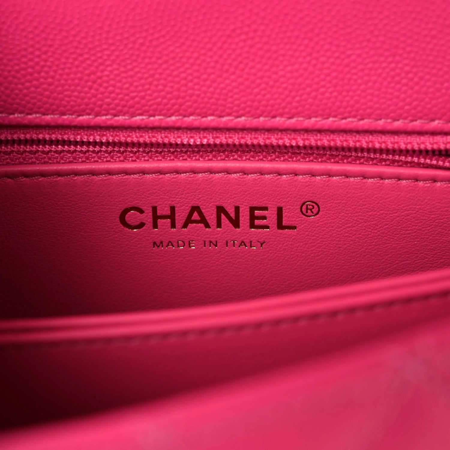 Chanel Caviar Quilted Mini Coco Handle Flap Rose 8 of 9
