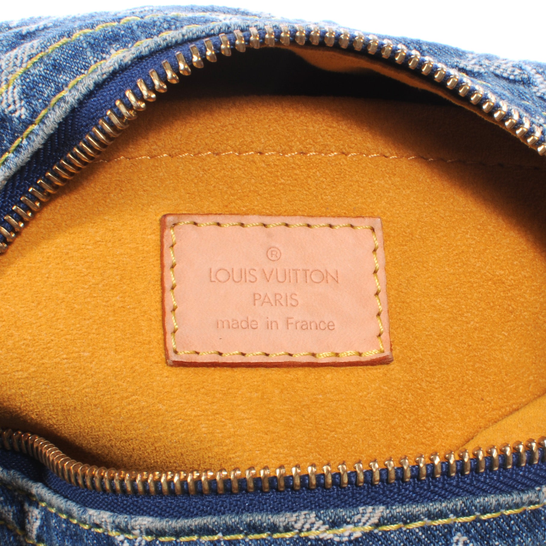 Louis Vuitton Denim Baggy GM Blue 5 of 7
