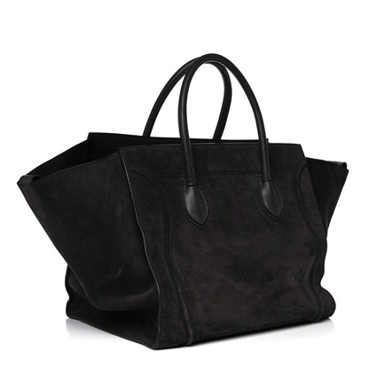 Celine Suede Medium Phantom Luggage Anthracite 2 of 18