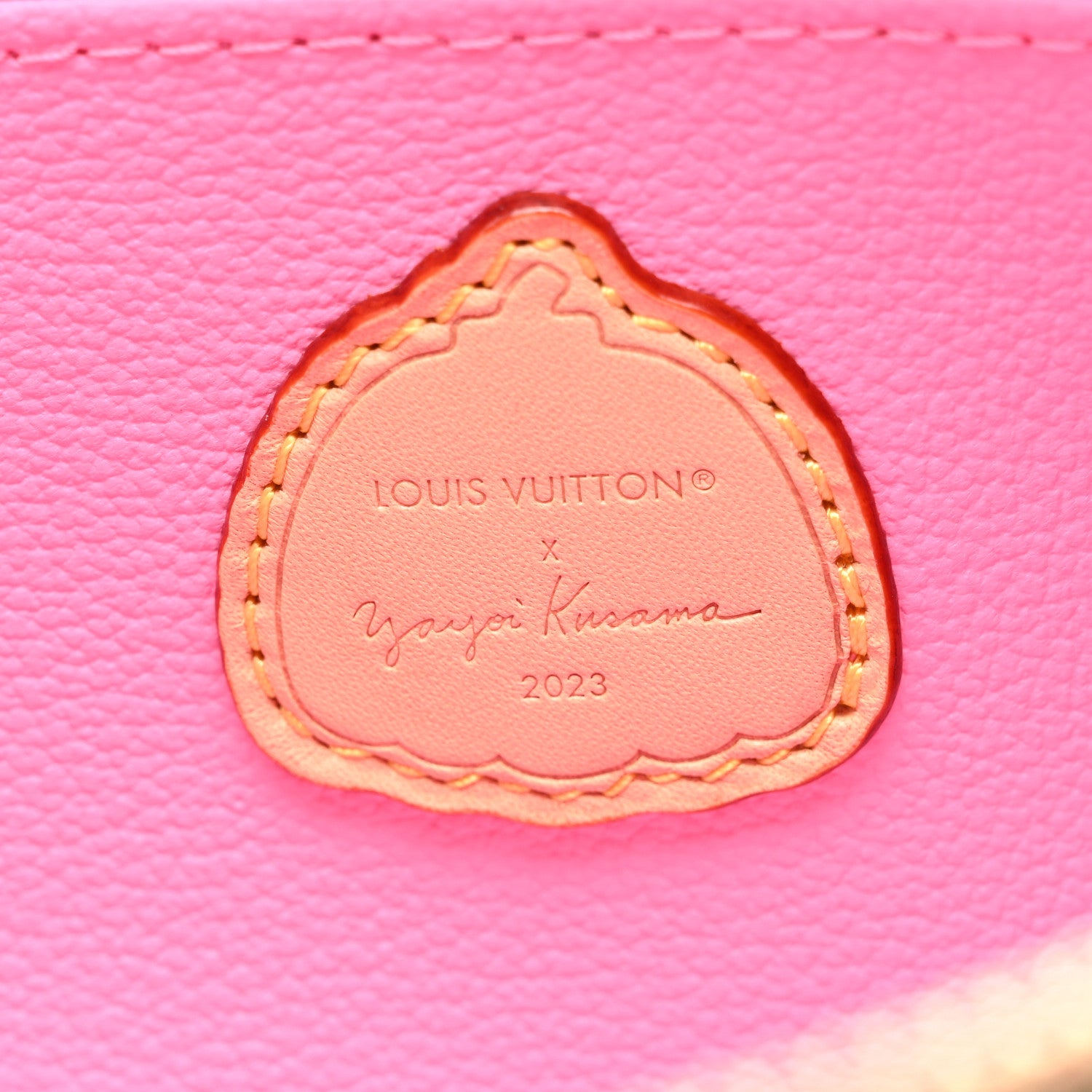 Louis Vuitton LV X YK Monogram Printed Kusama Pumpkin Cosmetic Pouch 6 of 7