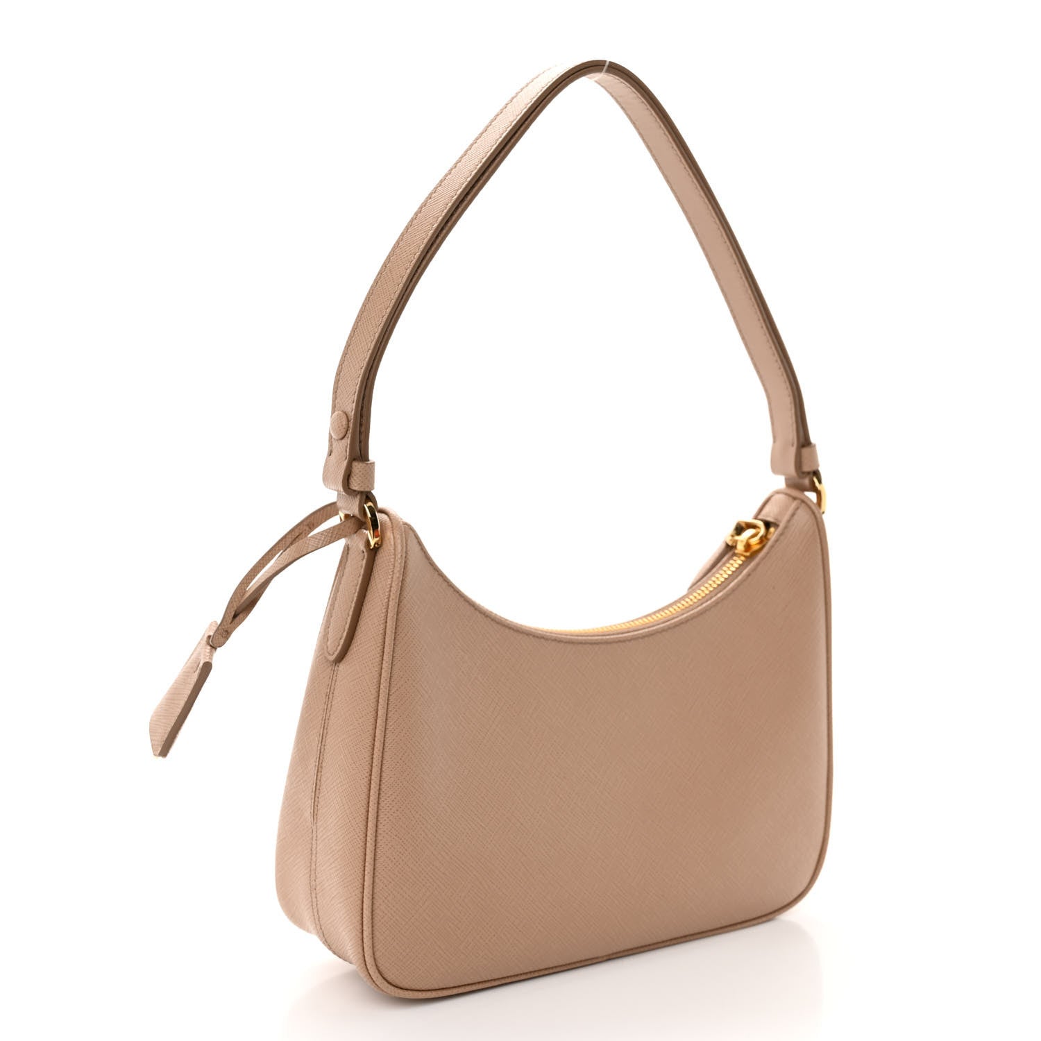 Prada Saffiano Lux Re-Edition Mini Shoulder Bag Cammeo 3 of 10