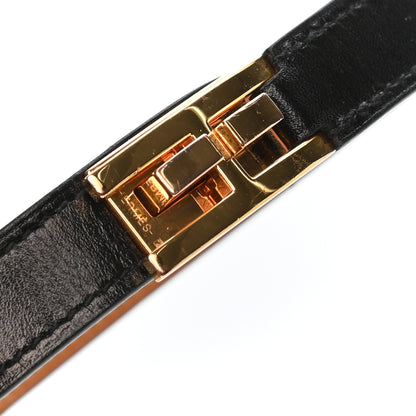 Hermes Box Drag Double Tour Bracelet T2 Black 7 of 8