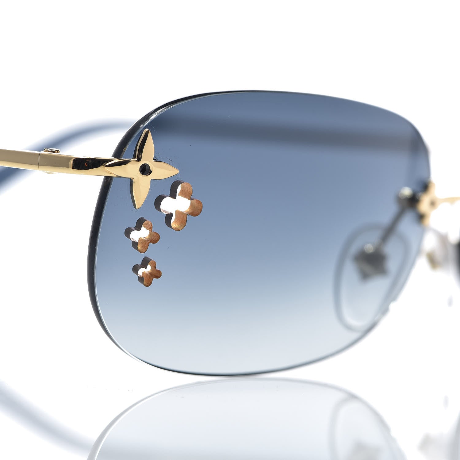 Louis Vuitton Desmayo Z0090U Sunglasses Blue 7 of 8