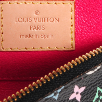 Louis Vuitton Monogram Multicolor Cosmetic Pouch Black Grenade 7 of 8