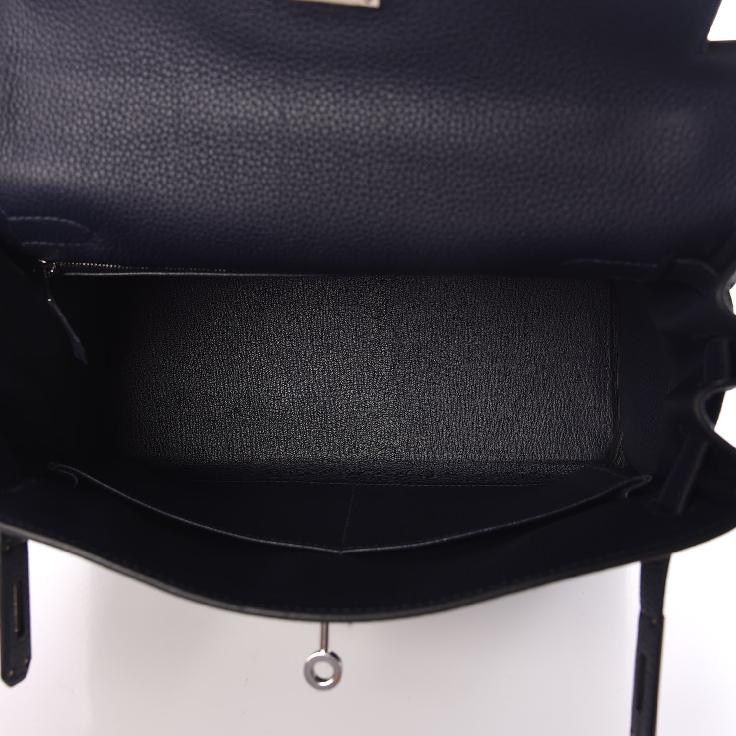Hermes Togo Kelly Retourne 28 Bleu Nuit 5 of 37