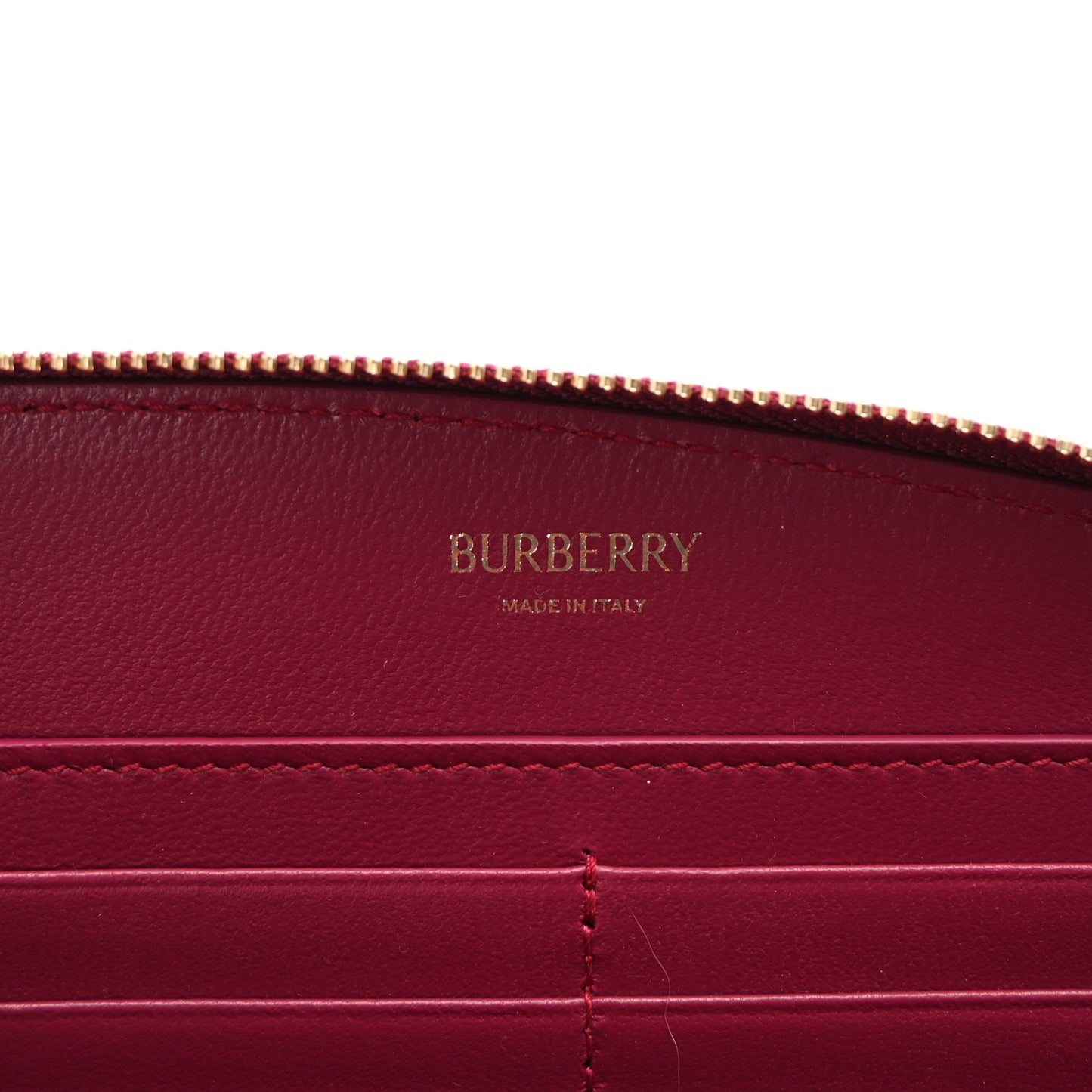 Calfskin Shield Zip Pouch Wallet Ripple