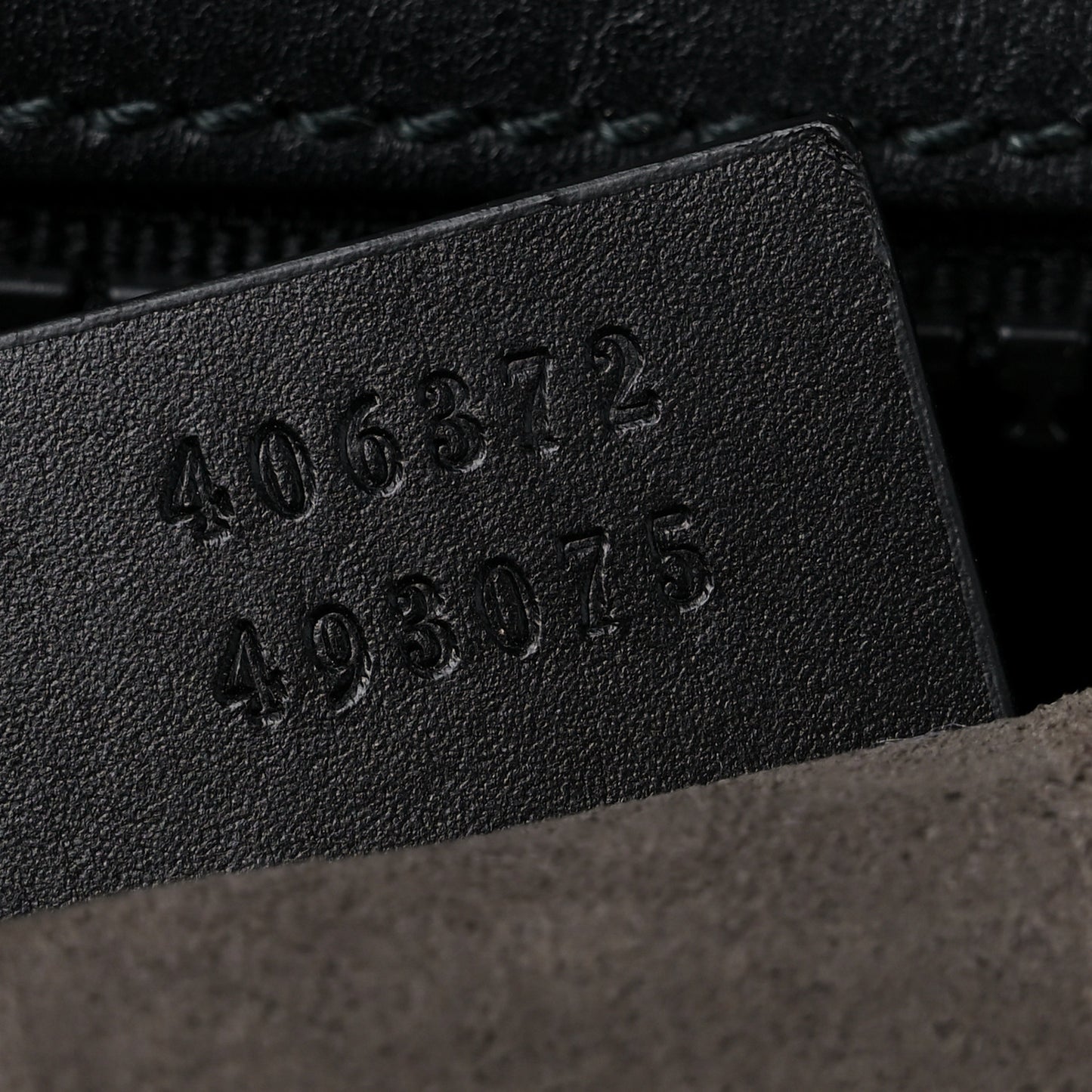 GG Supreme Monogram Belt Bag Black