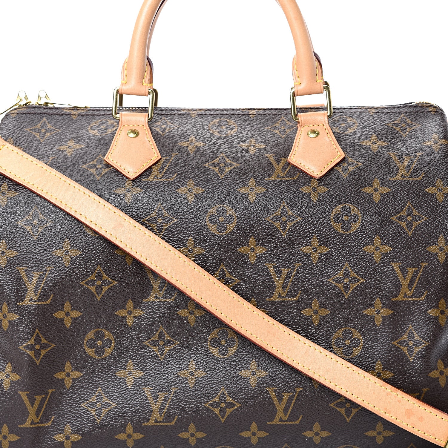 Louis Vuitton Monogram Speedy Bandouliere 30 8 of 12