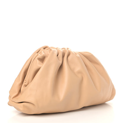 Bottega Veneta Smooth Butter Calf The Pouch Oversized Clutch Nude 5 of 8