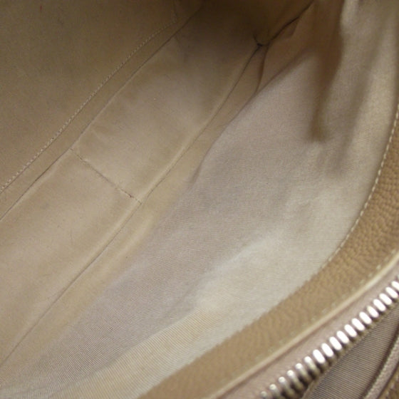Caviar Quilted Grand Shopping Tote GST Beige