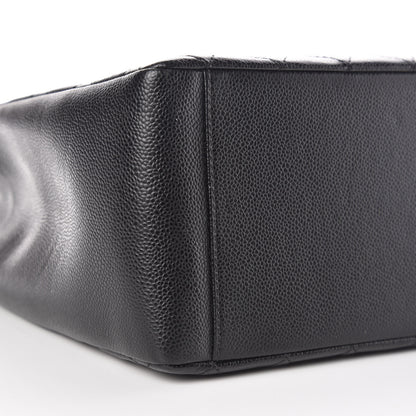 Chanel Caviar Quilted Grand Shopping Tote GST Black 5 of 9