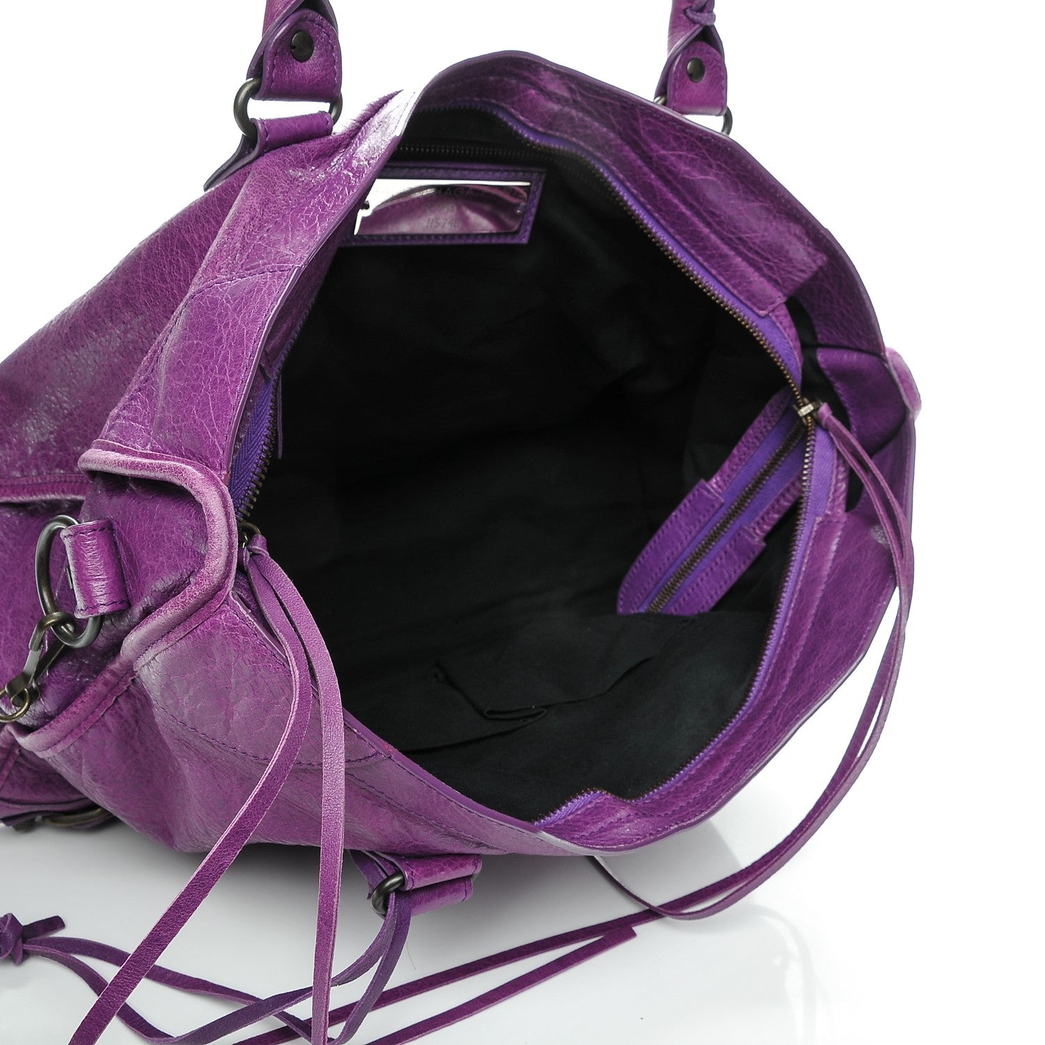 Balenciaga Agneau Classic Hardware City Ultraviolet 5 of 7