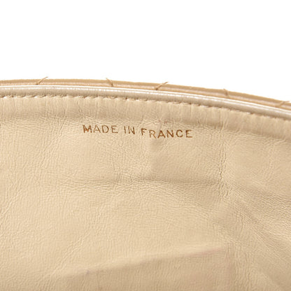 Chanel Lambskin Quilted Medium Single Flap Beige 8 of 12