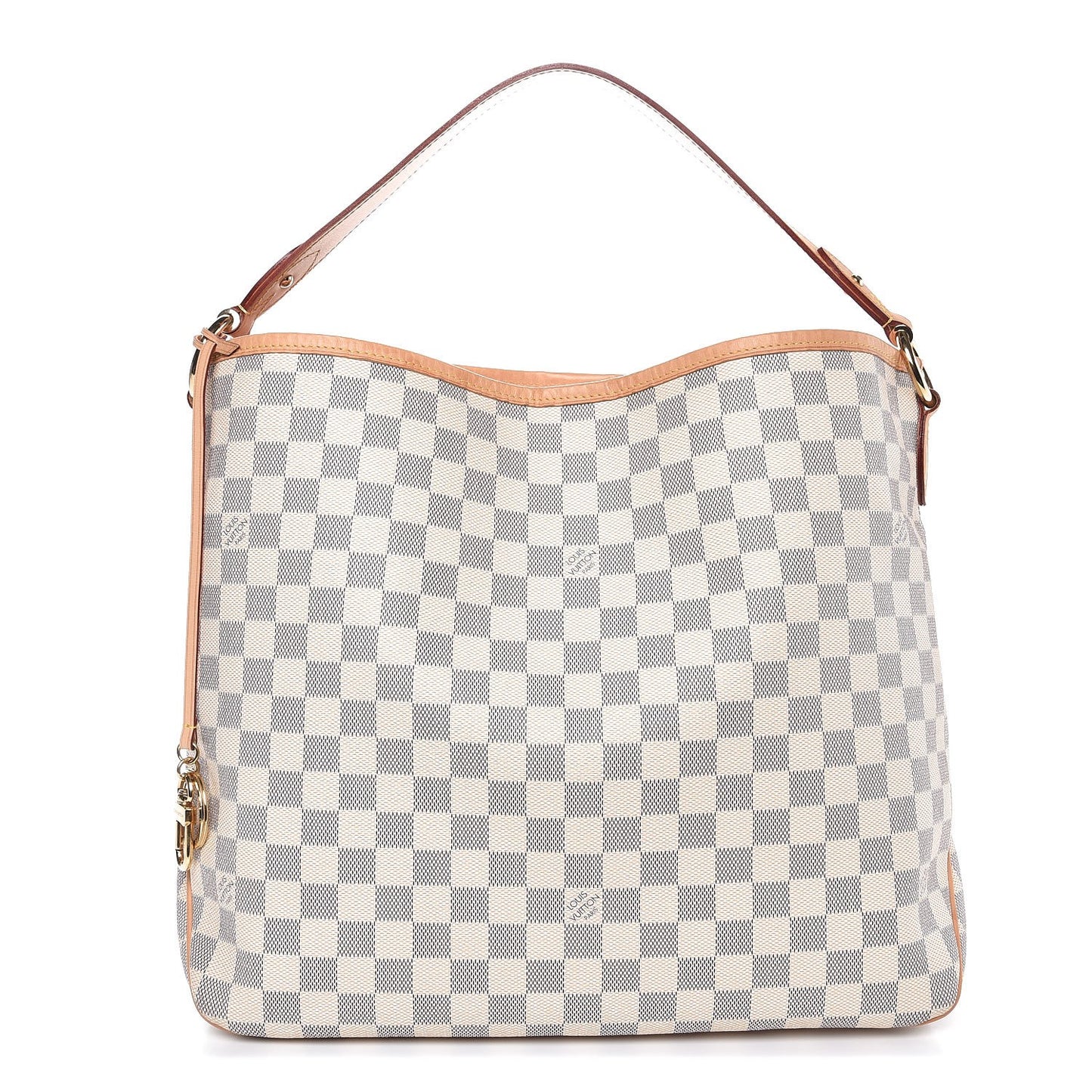 Damier Azur Delightful MM Rose Ballerine