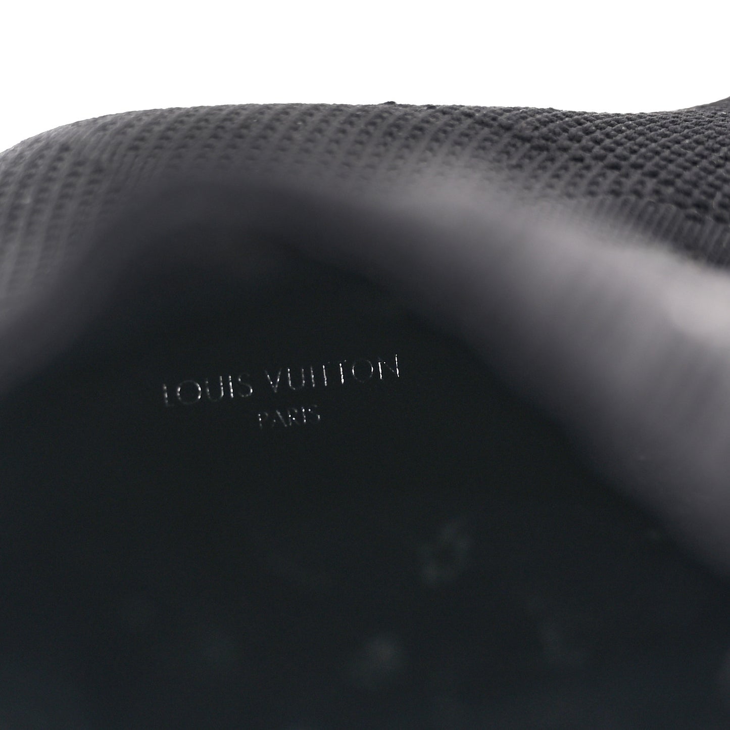 Monogram Stretch Fabric Silhouette Ankle Boots 38 Black