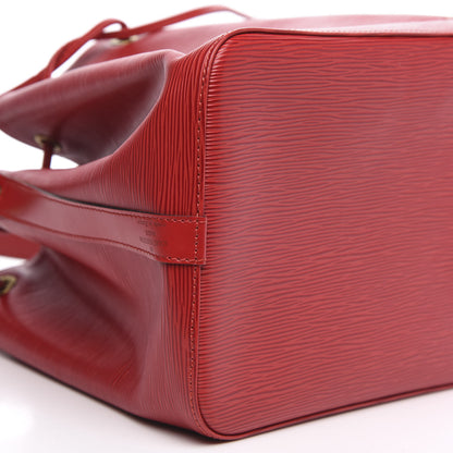 Louis Vuitton Epi Petit Noe Castillan Red 6 of 12