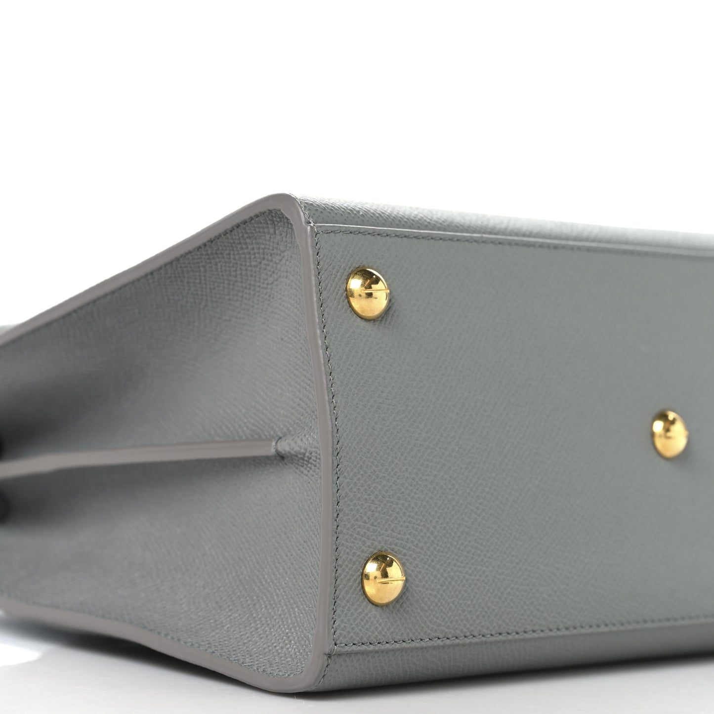 Grained Calfskin Medium St. Honore Tote Cloud Blue