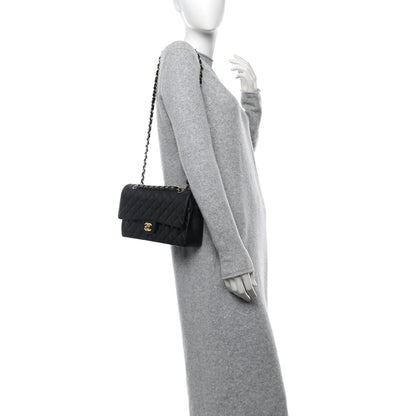 Chanel Caviar Quilted Medium Double Flap Black 2 of 12