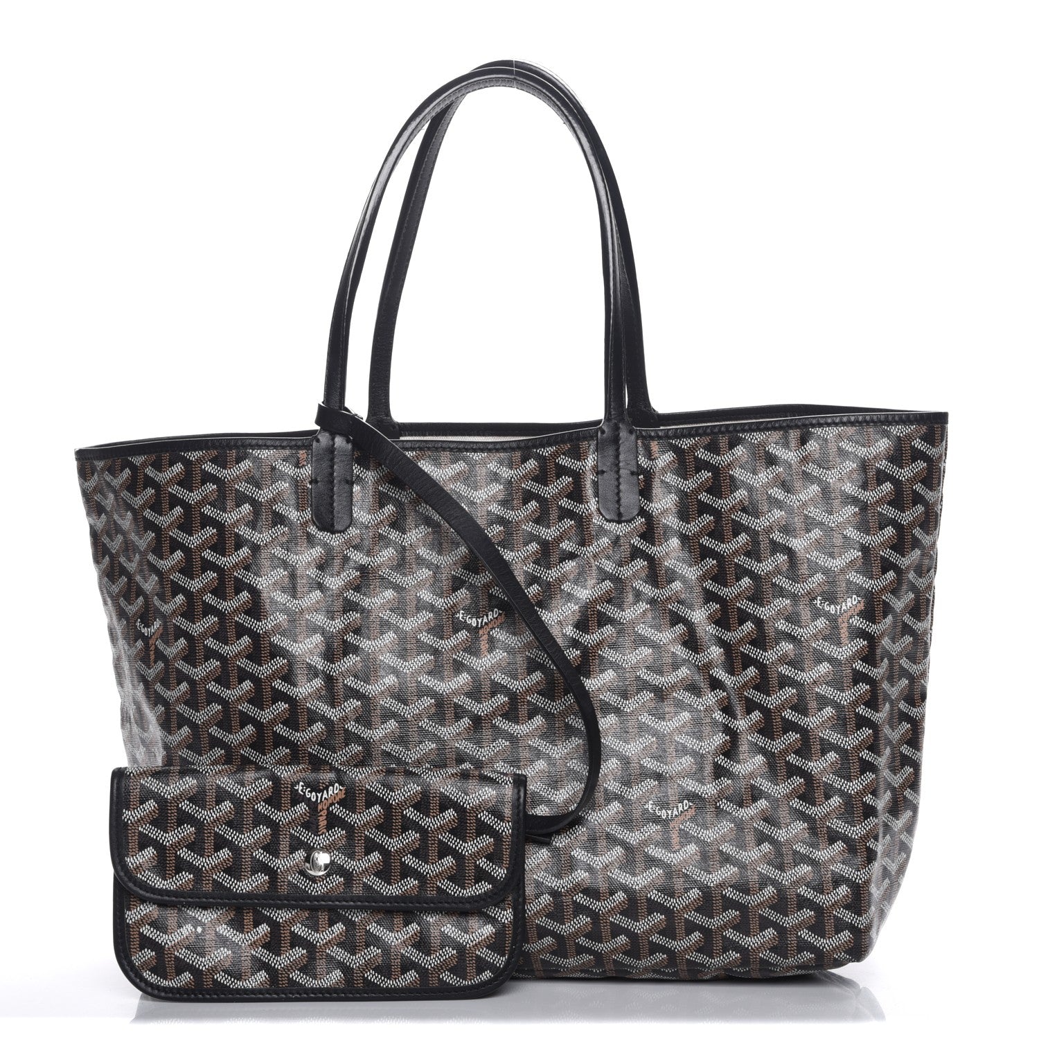 Goyard Goyardine Saint Louis PM Black 1 of 9