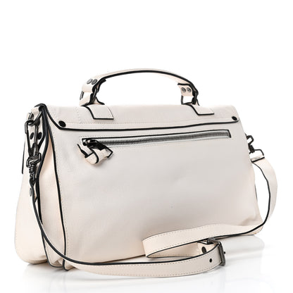Proenza Schouler Buffalo Stud Medium PS1 Satchel White 2 of 4