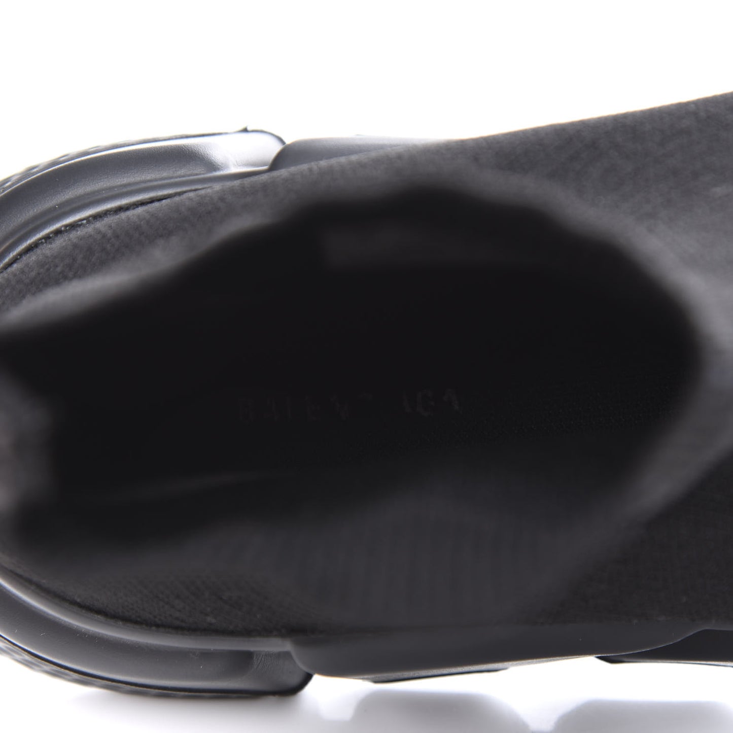 Neoprene Knit Womens Speed Sneakers 40 Black