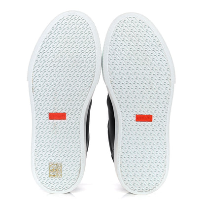 Hermes Calfskin Day Sneakers 38 Black 6 of 12