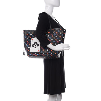Louis Vuitton Game On Neverfull MM Black 2 of 11