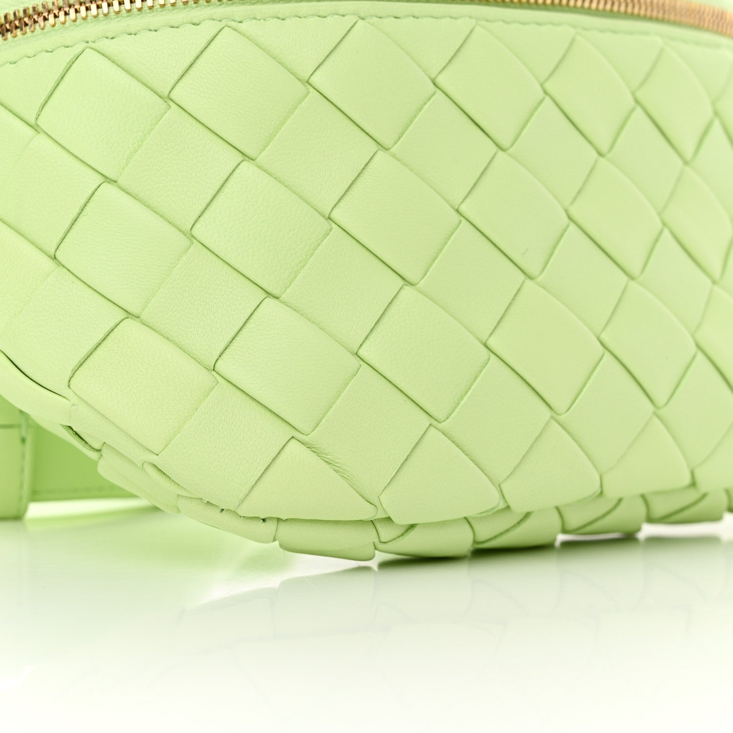 Bottega Veneta Nappa Intrecciato Belt Bag Fennel 8 of 9