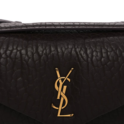 Saint Laurent Grained Lambskin Medium Calypso Dark Currant 8 of 10