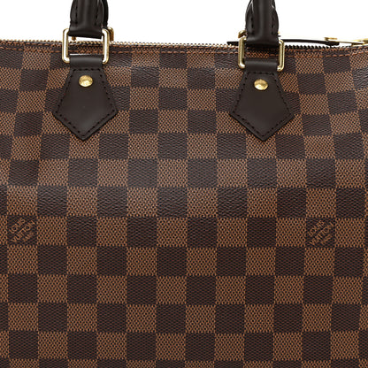 Louis Vuitton Damier Ebene Speedy 25 7 of 9