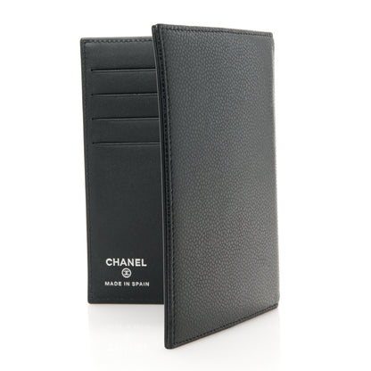 Chanel Caviar Timeless Passport Holder Black 3 of 9