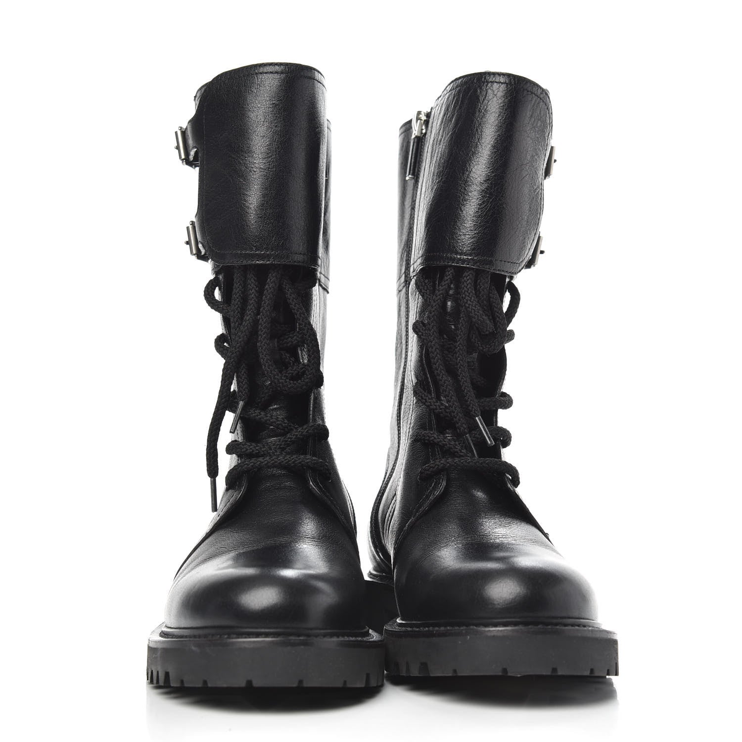 Christian Dior Calfskin Ground Low Boot 37 Black 3 of 7