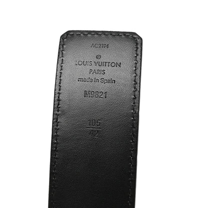 Louis Vuitton Calfskin Monogram 40mm LV Initiales Reversible Belt 105 42 Black 7 of 8