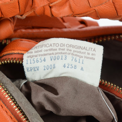 Bottega Veneta Nappa Intrecciato Large Veneta Hobo Burnt Orange 12 of 13