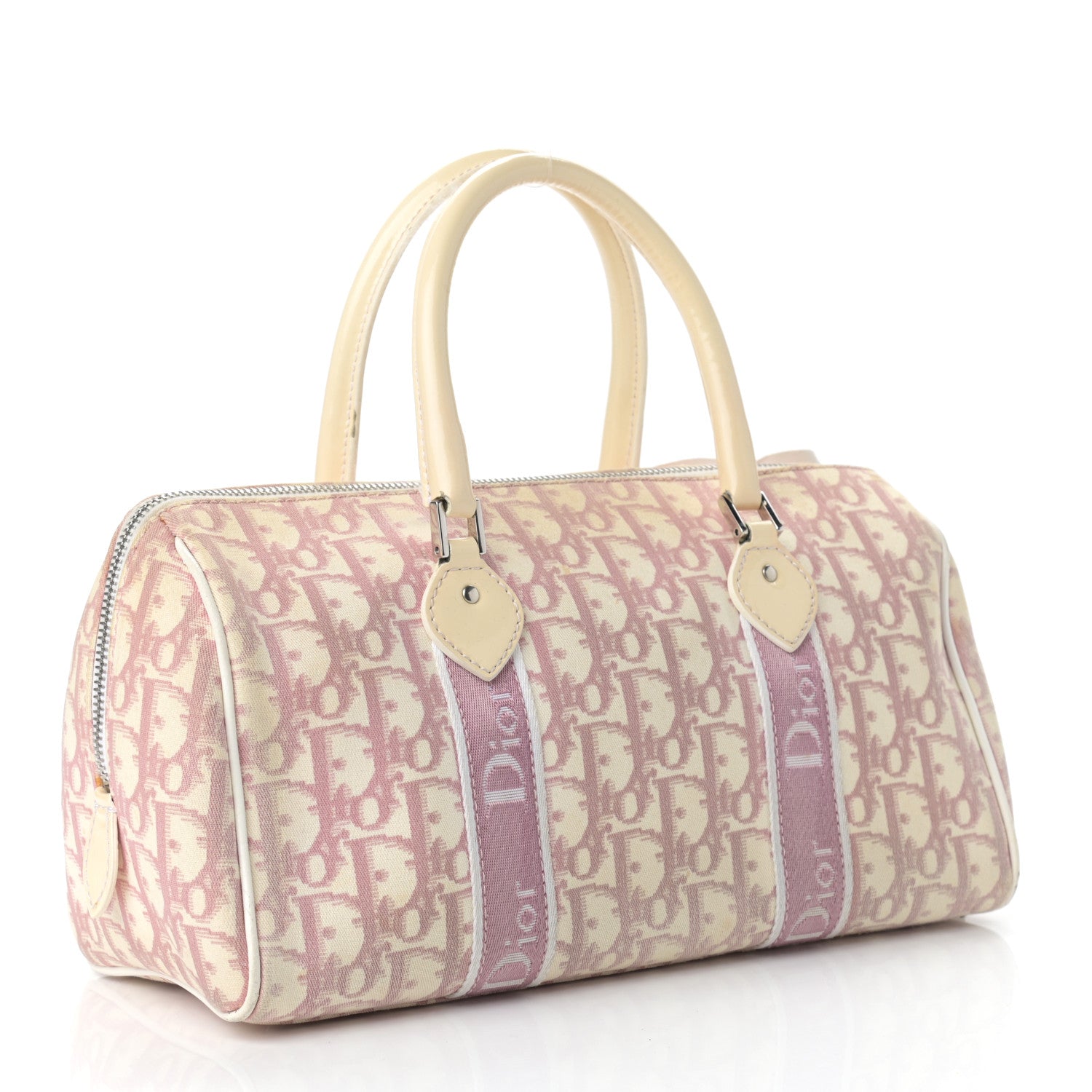 Christian Dior Monogram Girly Boston Pink 3 of 14