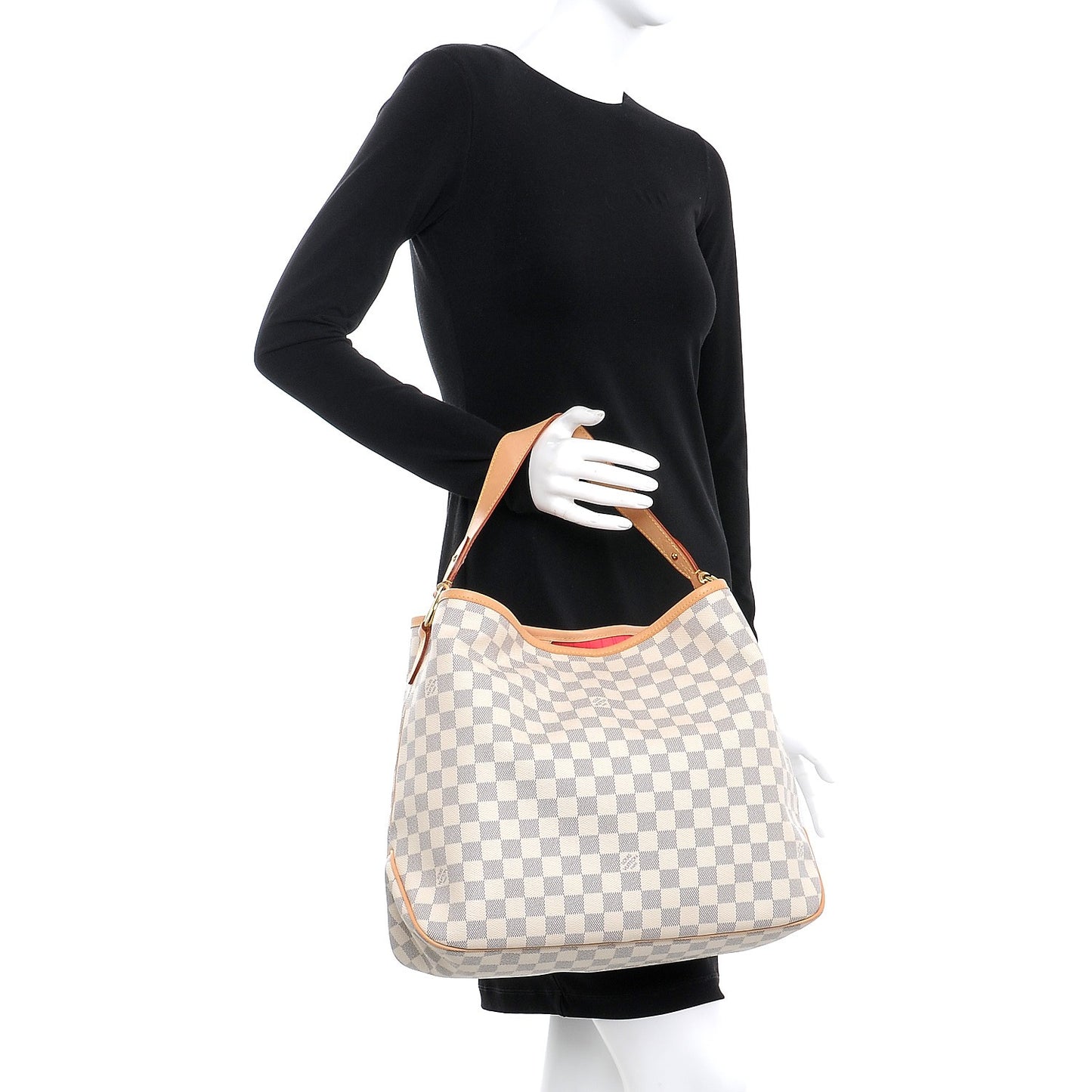 Damier Azur Delightful MM Pink