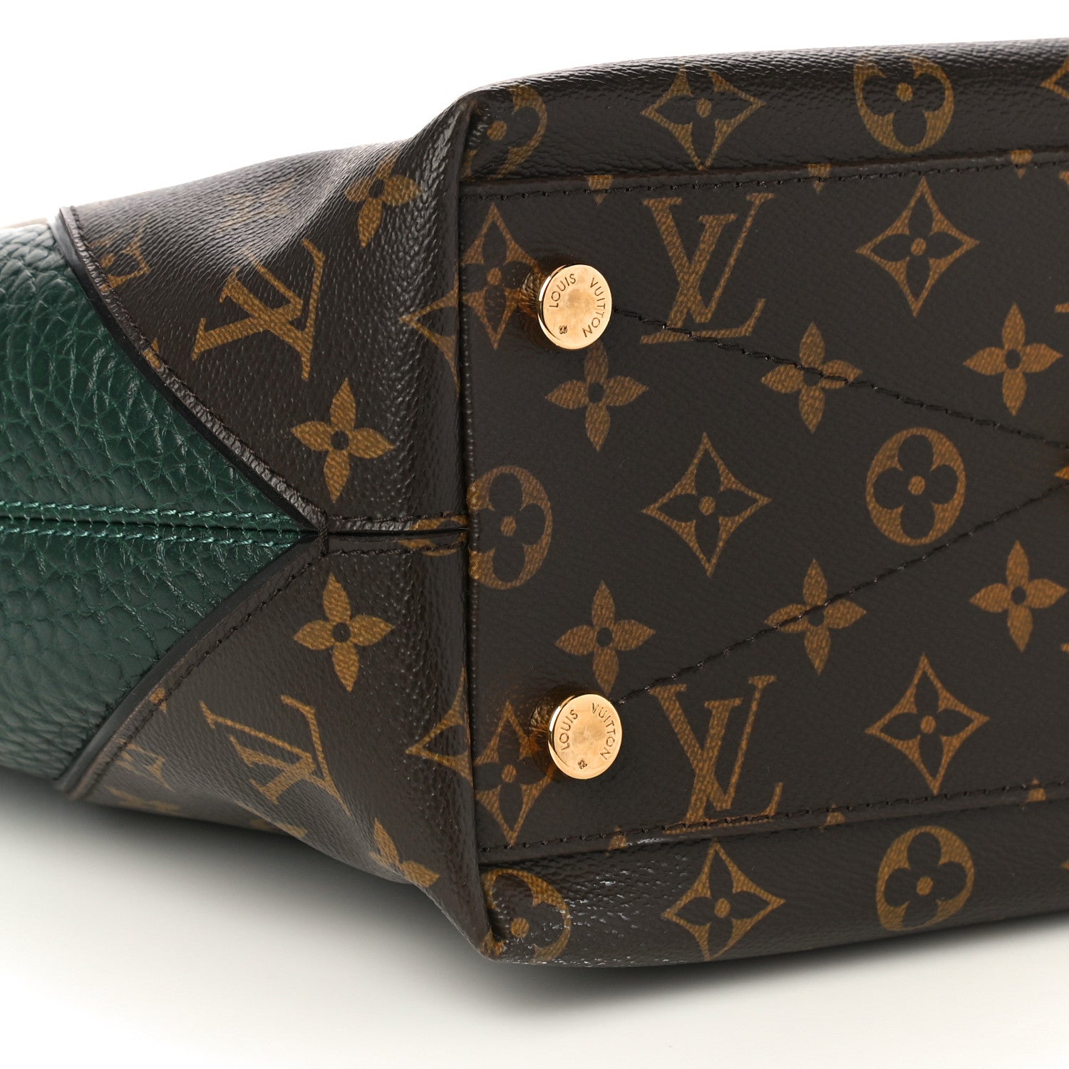 Louis Vuitton Ostrich Lizard Majestueux Shoulder Bag Vert 8 of 10