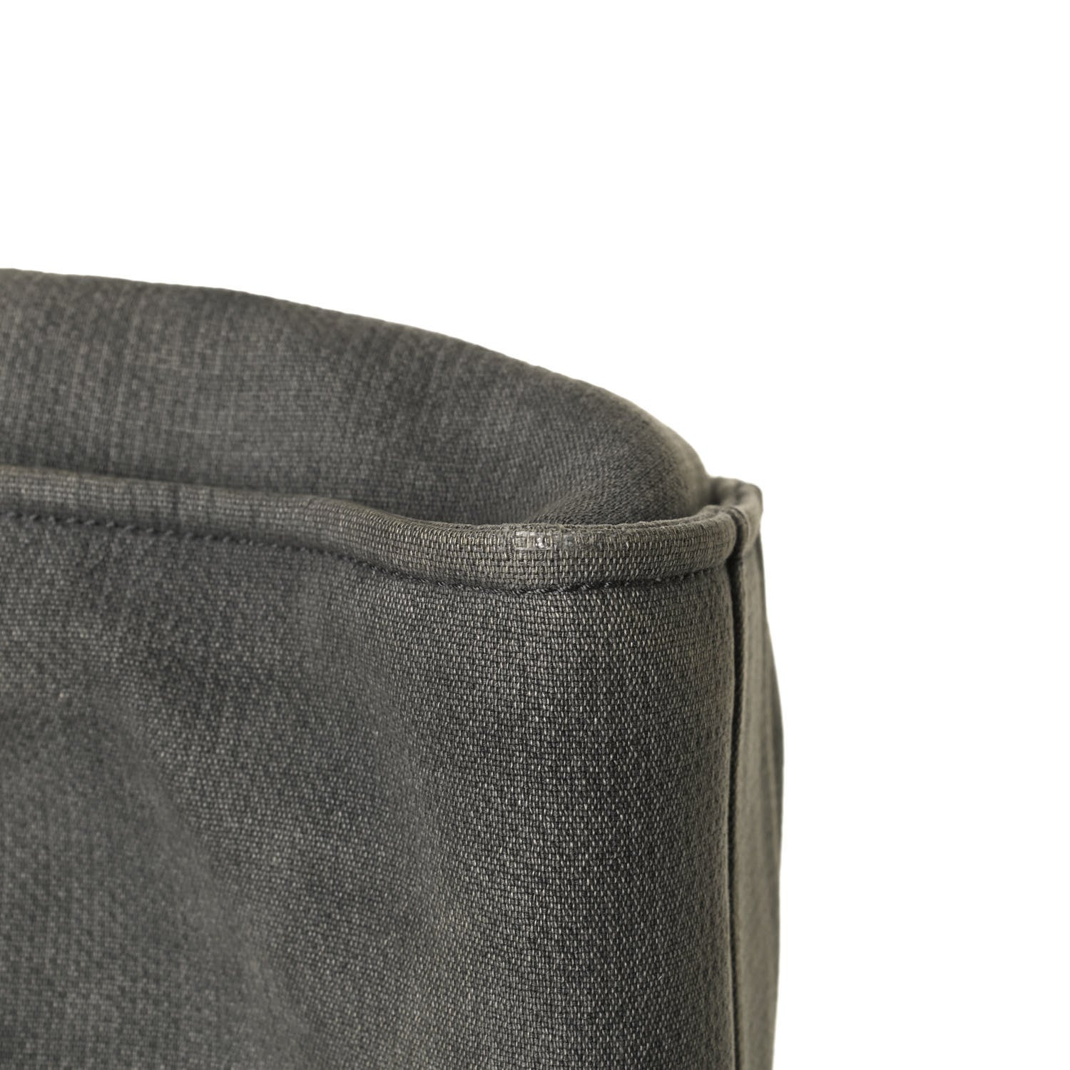 Chanel Canvas Small Deauville Tote Grey 9 of 10