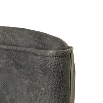 Chanel Canvas Small Deauville Tote Grey 9 of 10