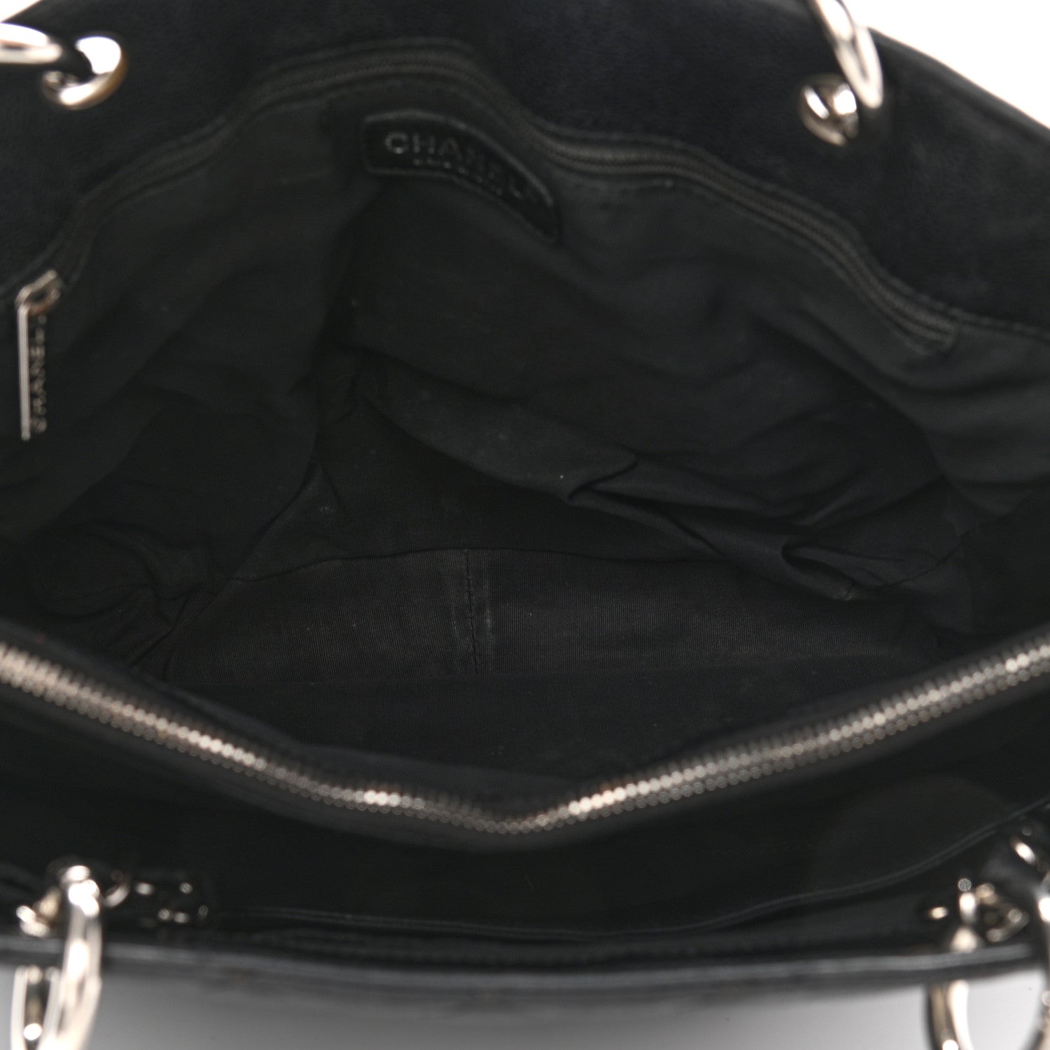 Chanel Caviar Quilted Grand Shopping Tote GST Black 5 of 21