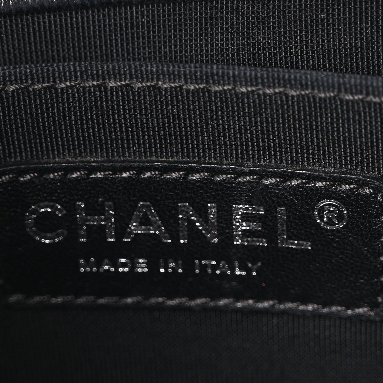 Chanel Lambskin Quilted Small Chain Mail Boy Flap Black 6 of 10
