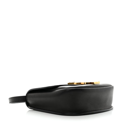 Saint Laurent Smooth Calfskin Classic Monogram Small Kaia Satchel Black 4 of 11