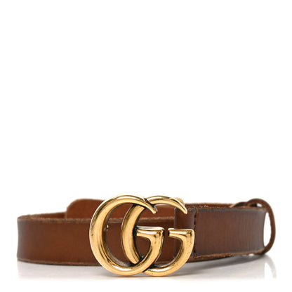 Gucci Calfskin Double G 20mm Belt 70 28 Cuir 1 of 4