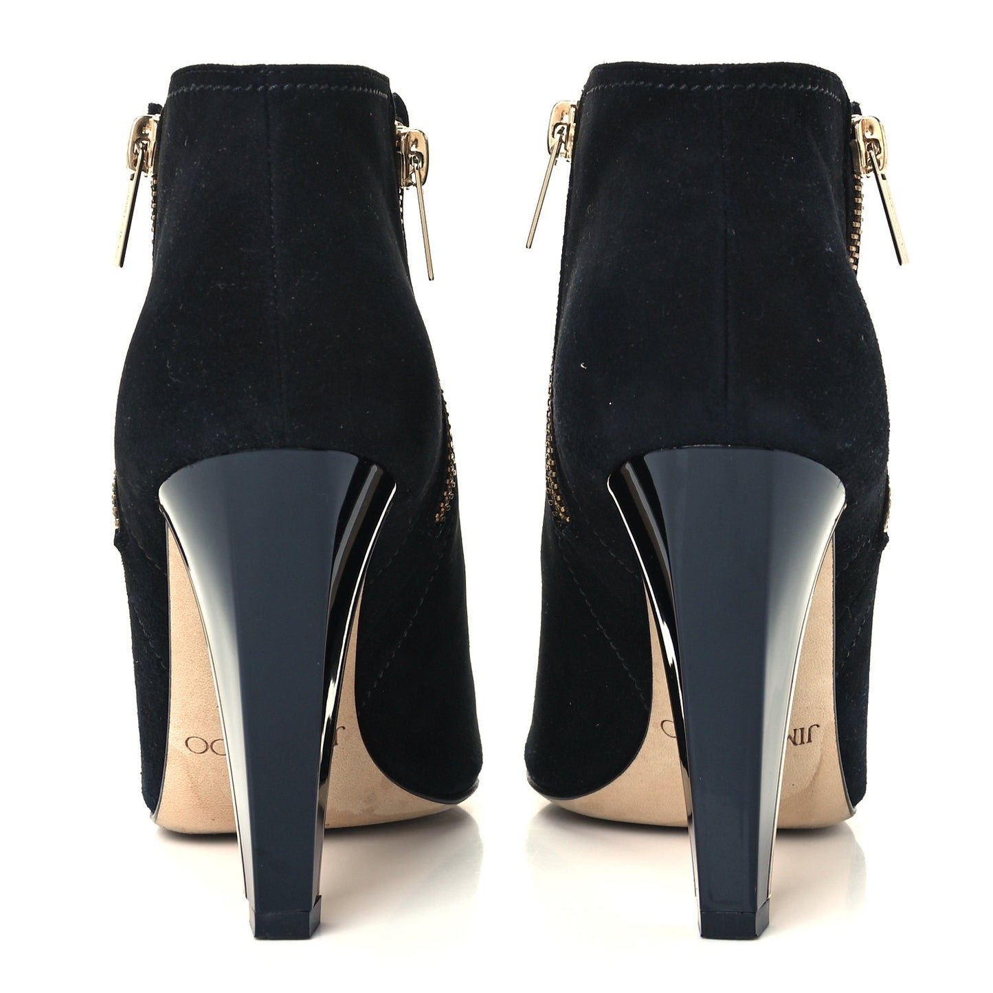 Suede Ankle Boots 36 Black