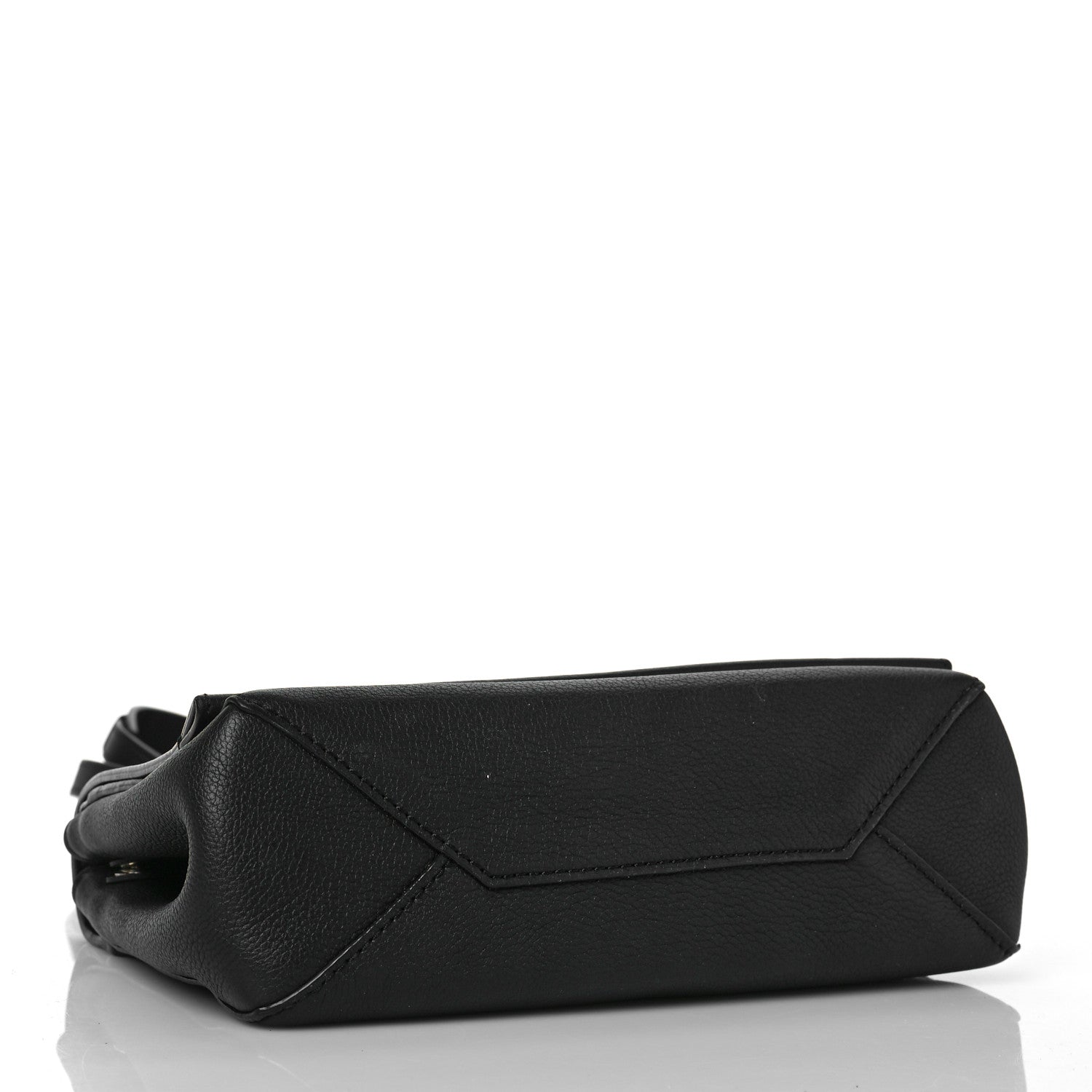 Louis Vuitton Calfskin Lockme II Chain Bag BB Black 4 of 9